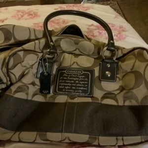 Coach Leatherwear Travel Bag